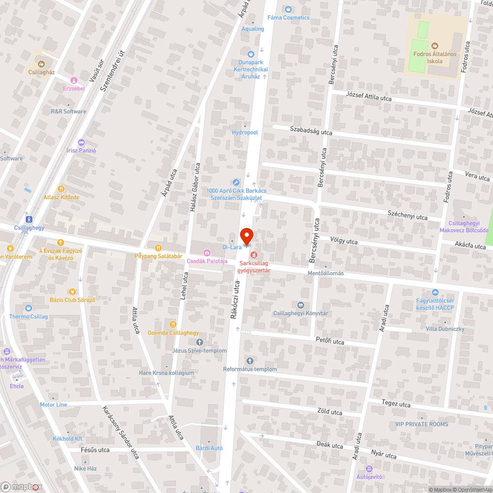 Kátyús, repedezett útszakasz bejelentés helye