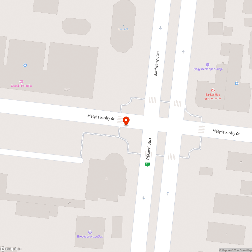 Nyitott, rongált szekrény bejelentés helye