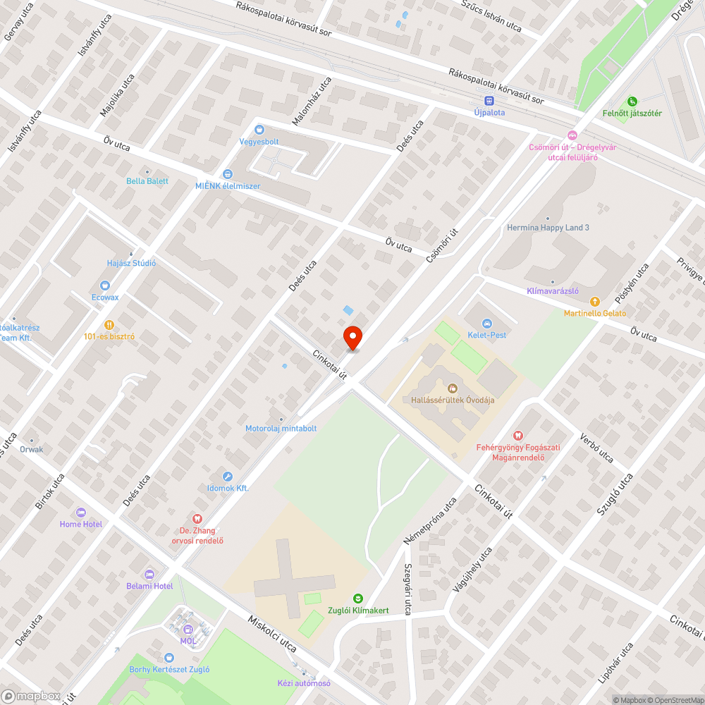 Gondozatlan bozótos, fatörzs, faágak és szemét bejelentés helye