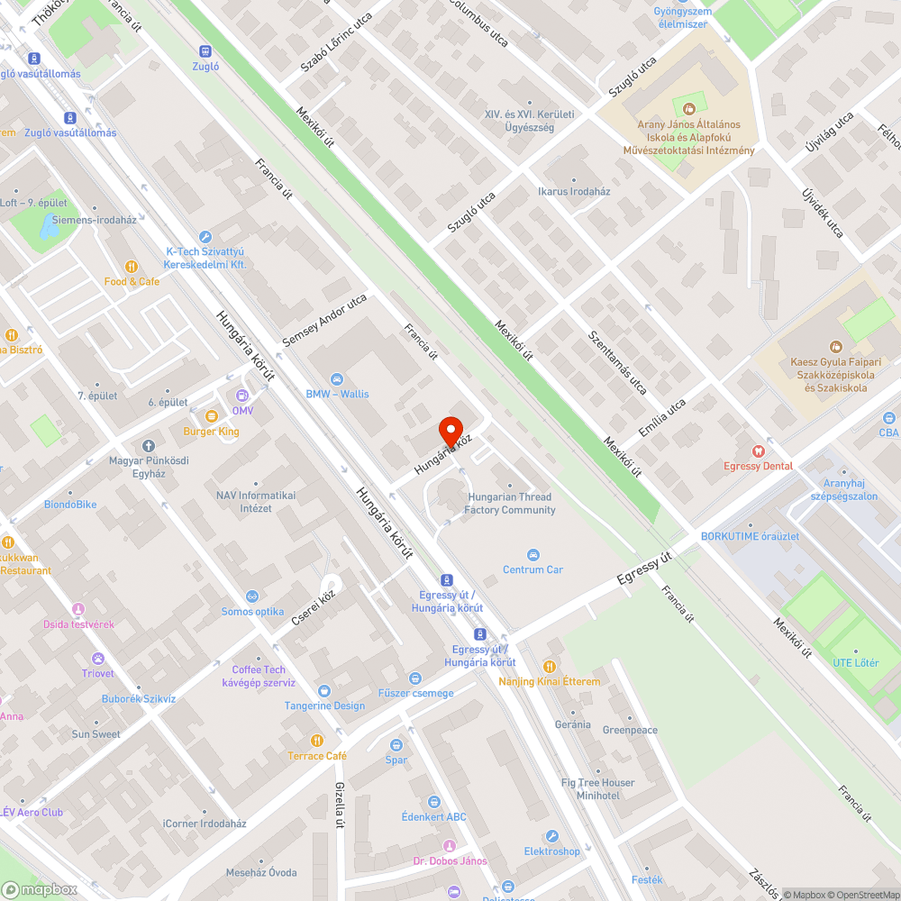 Patkánylyuk bejelentés helye