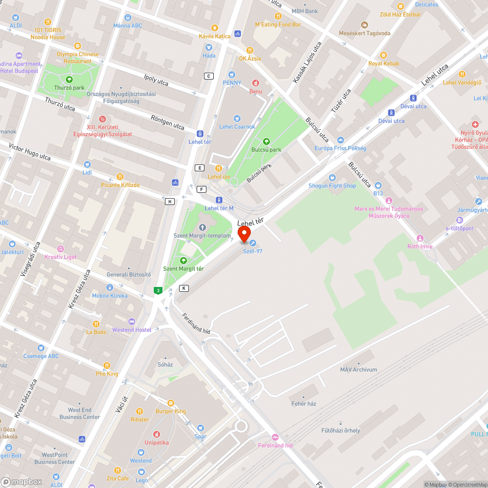 Tönkrement, lyukas Vilati fedlap bejelentés helye