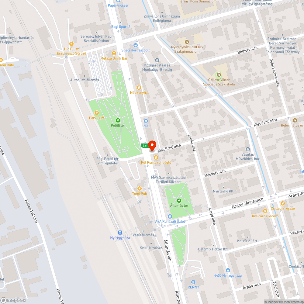 Járdán és zöldterületen parkolás bejelentés helye