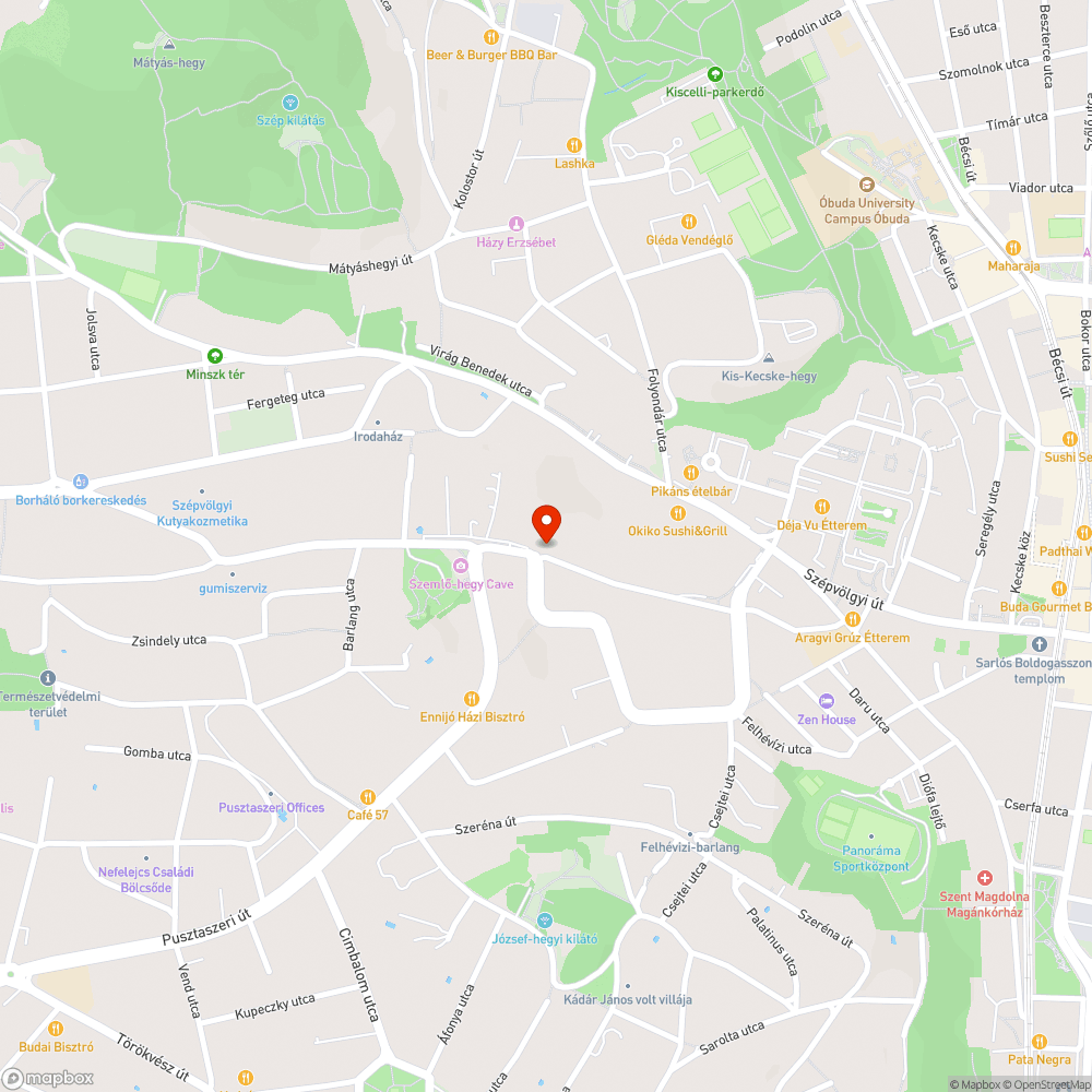 Veszélyes bejelentés helye