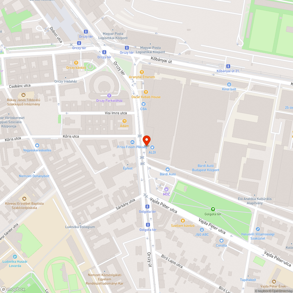 Logikus, praktikus kuka elhelyezés bejelentés helye