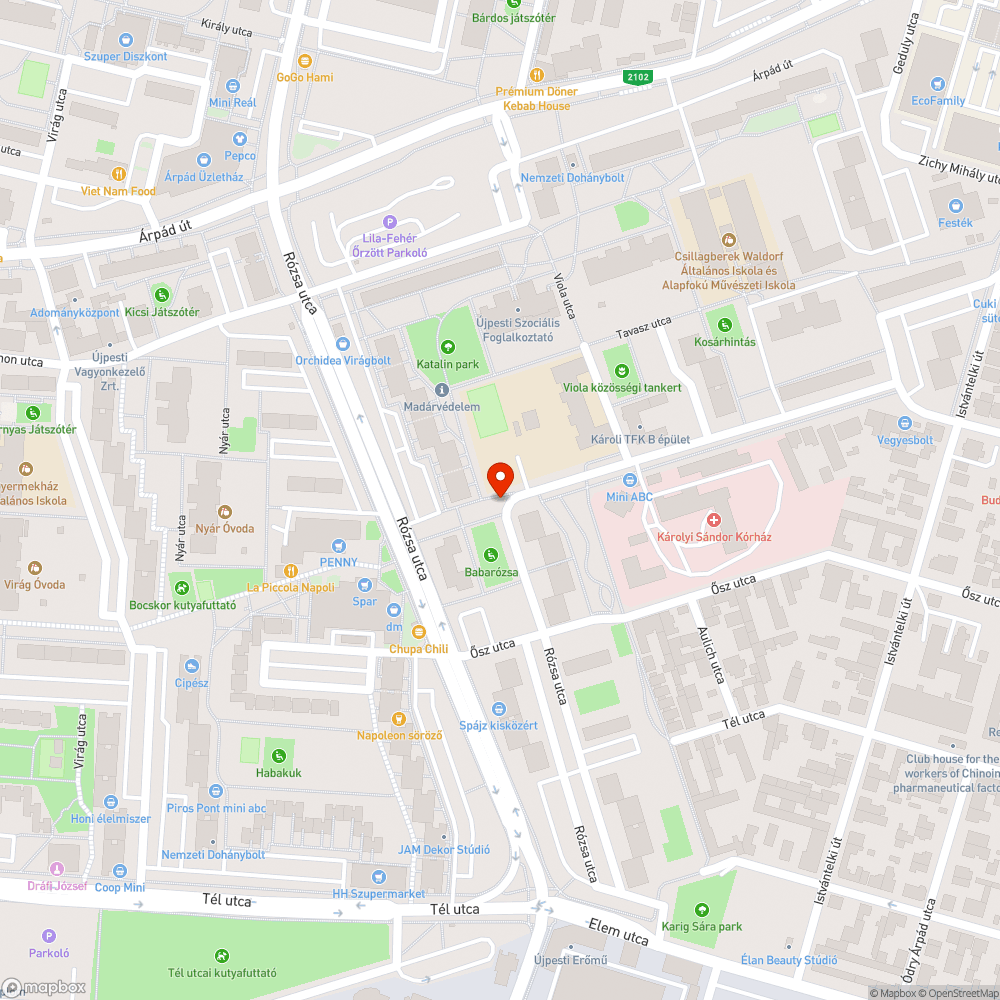 Elhagyott Peugeot bejelentés helye