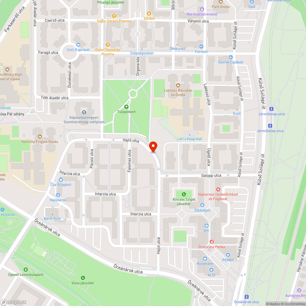 Veszélyesen mély, kikerülhetetlen kátyú bejelentés helye