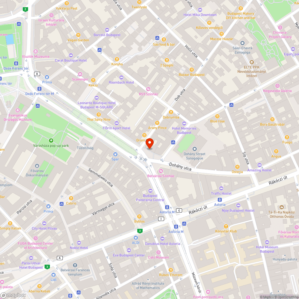 Építési törmelék a kiskörúton bejelentés helye