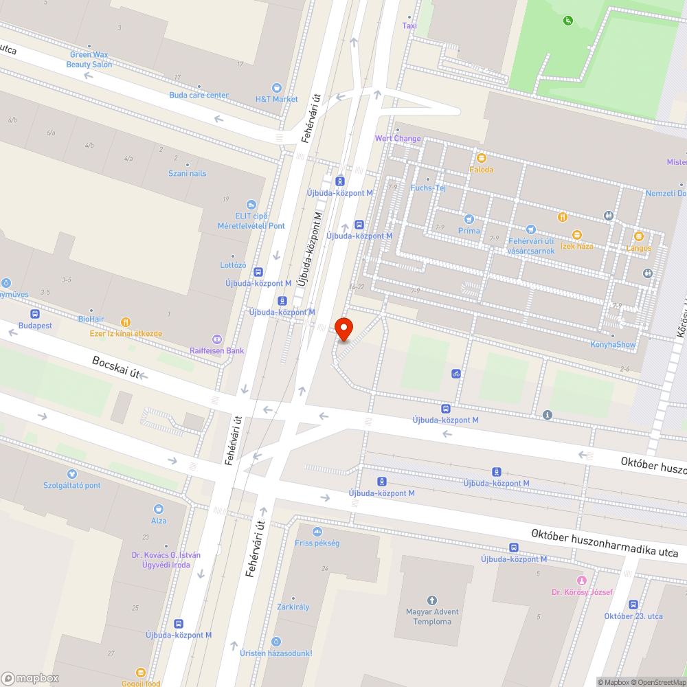 Összefirkált aluljáró bejelentés helye