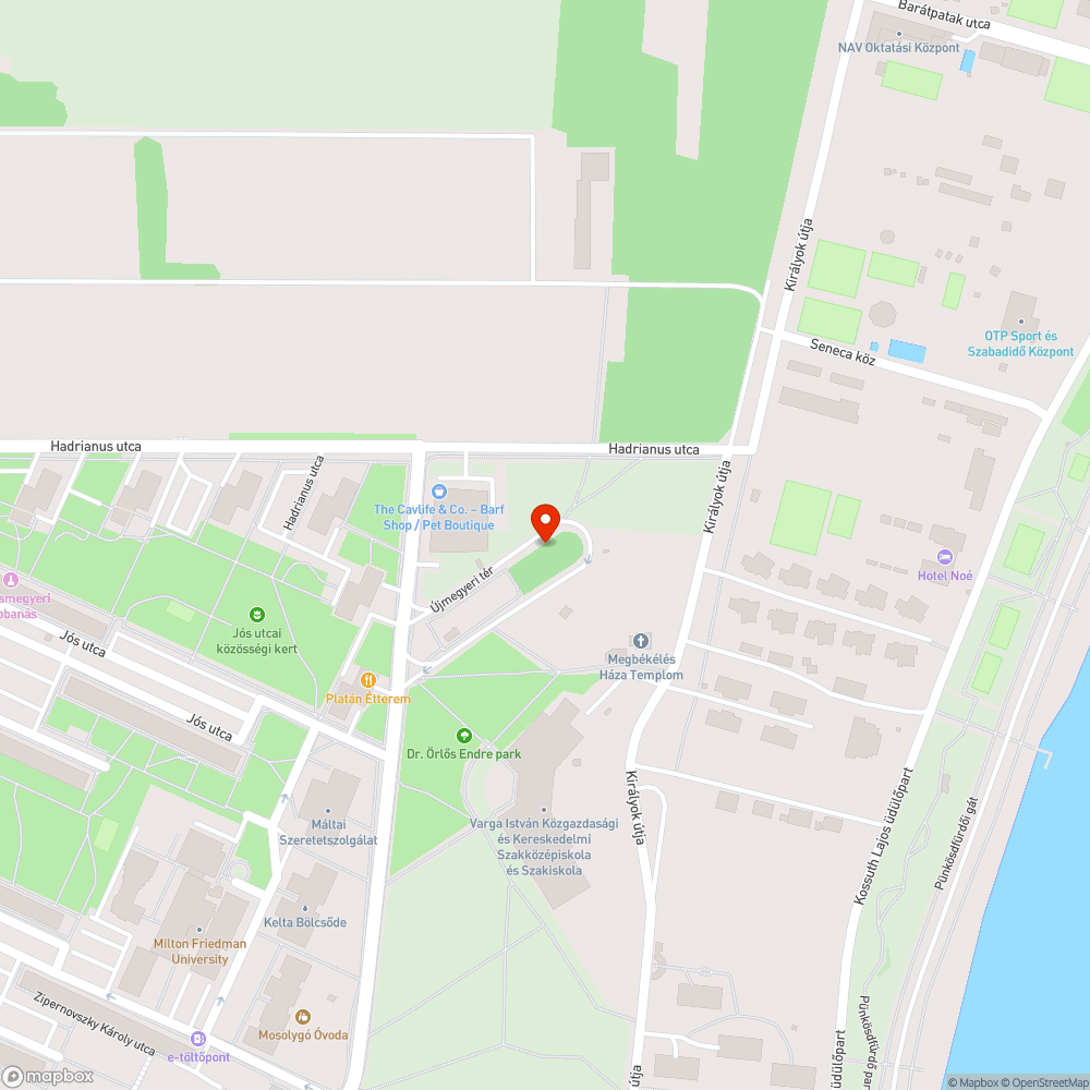 Kidőlt fa 2.0 bejelentés helye