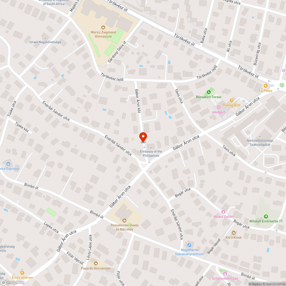 Elhagyott kisbusz bejelentés helye