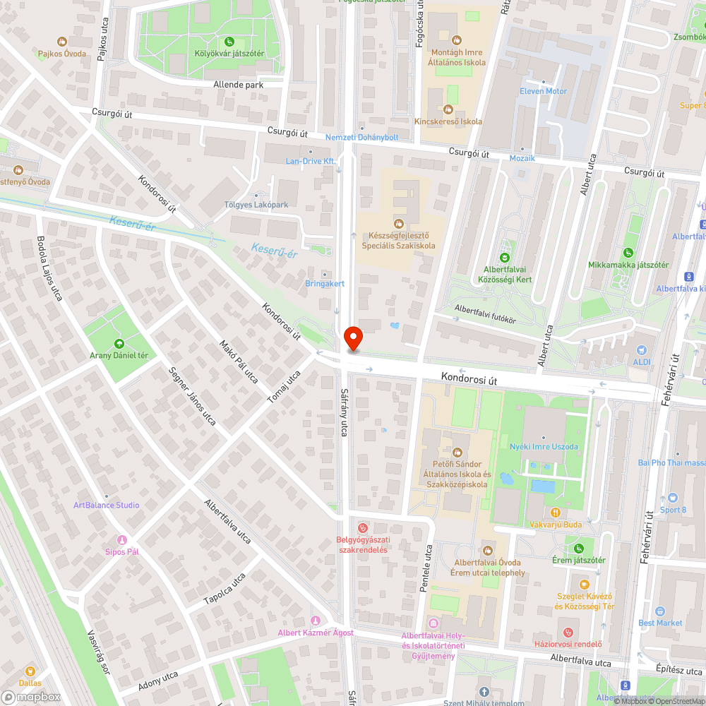 Elfordult tábla bejelentés helye