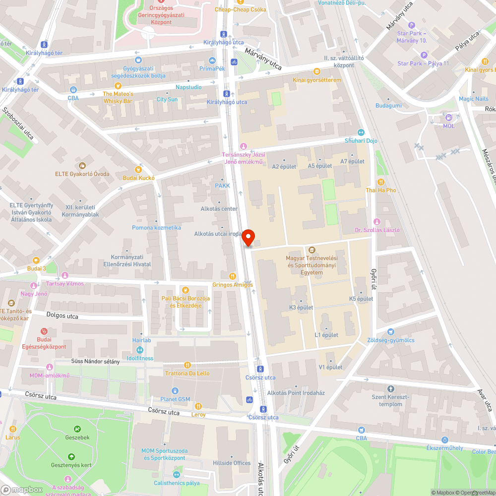 Megsüllyedt fedlap bejelentés helye