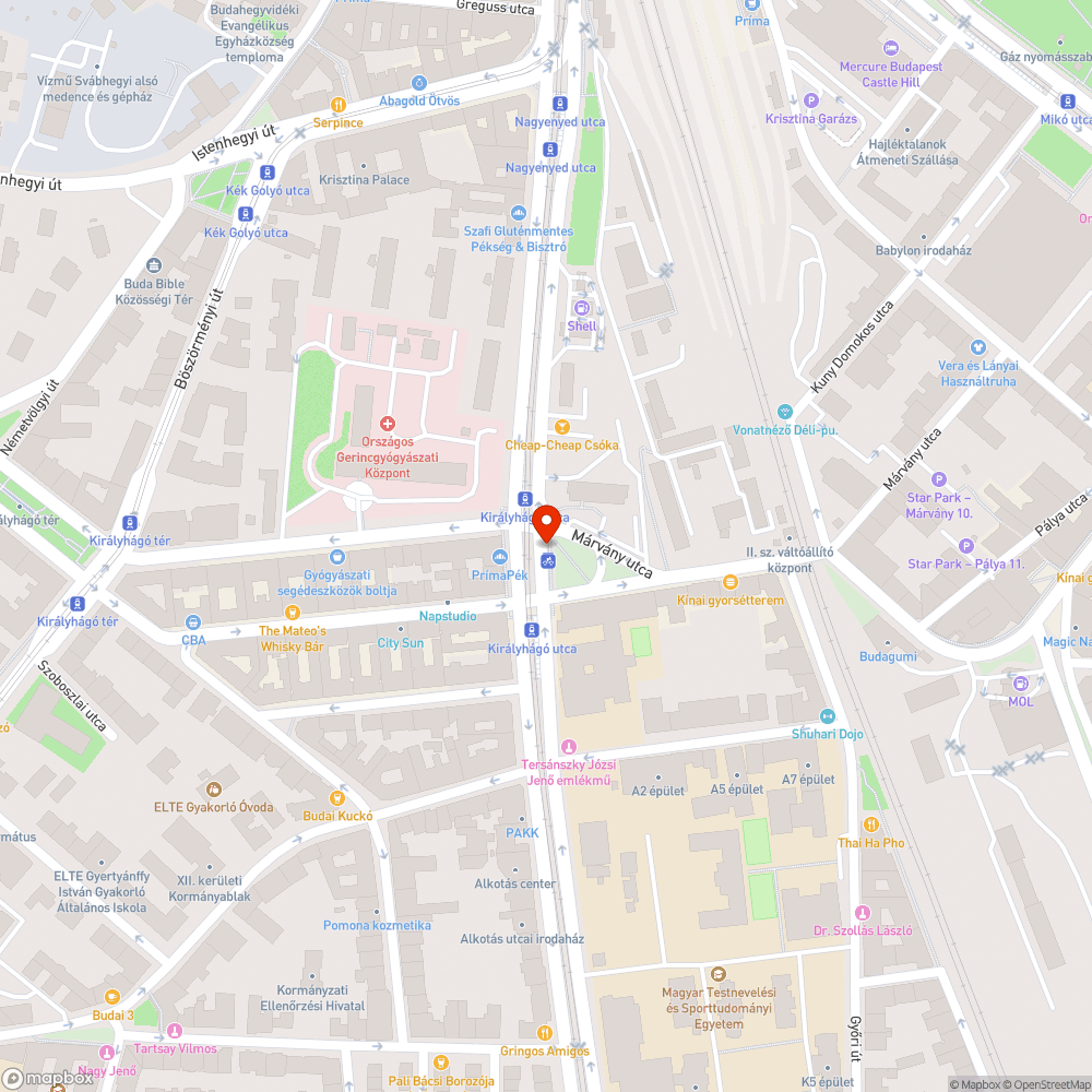 Sérült fedlap bejelentés helye