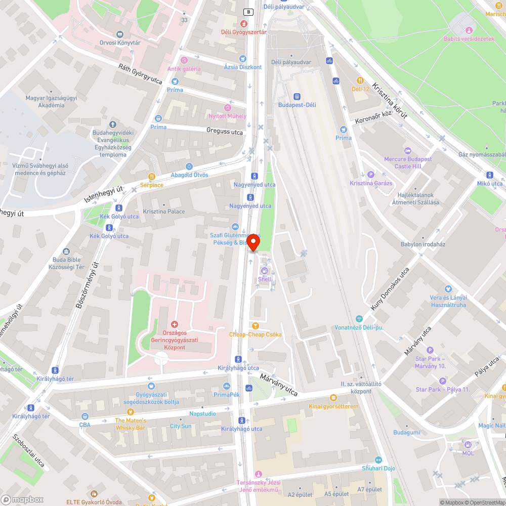 Sérült koszos közműszekrény bejelentés helye