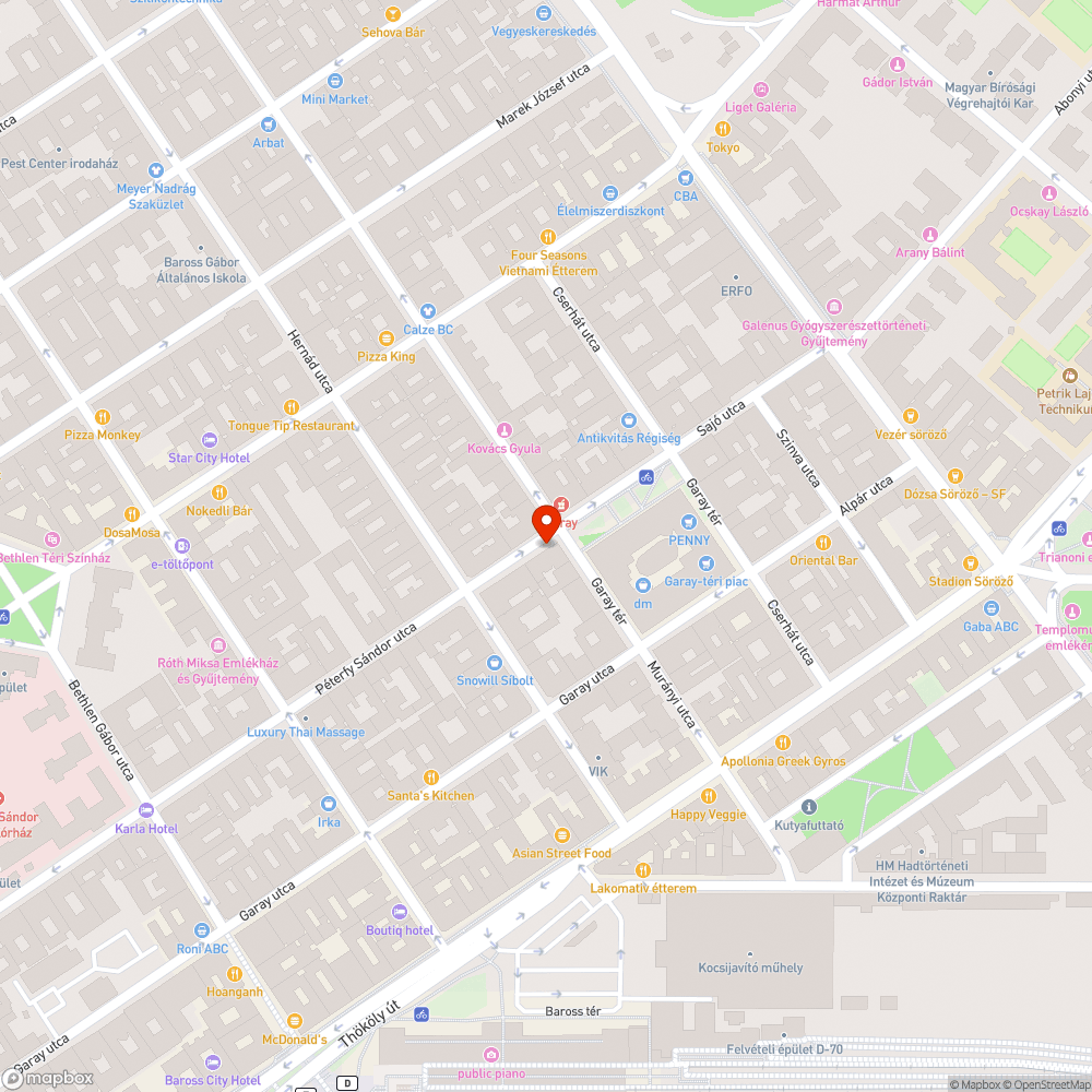 Szemét a parkolóban bejelentés helye