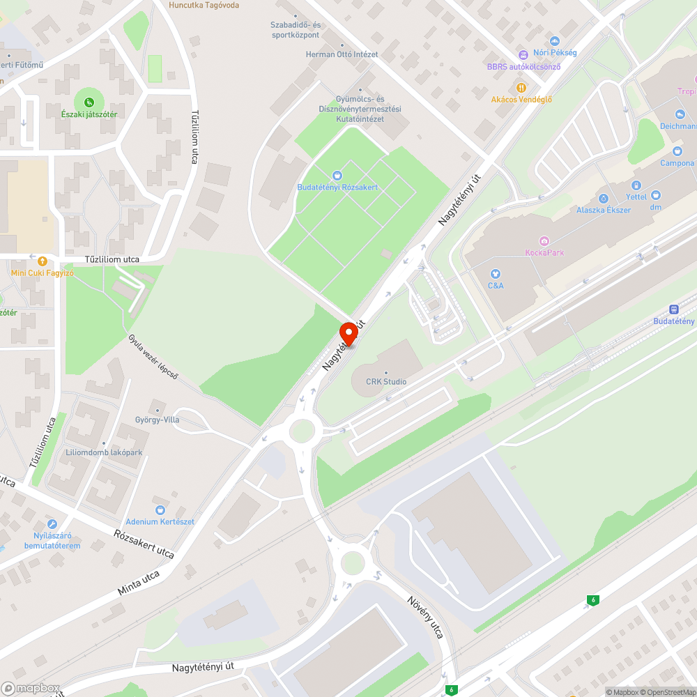 hiányzik a járda bejelentés helye