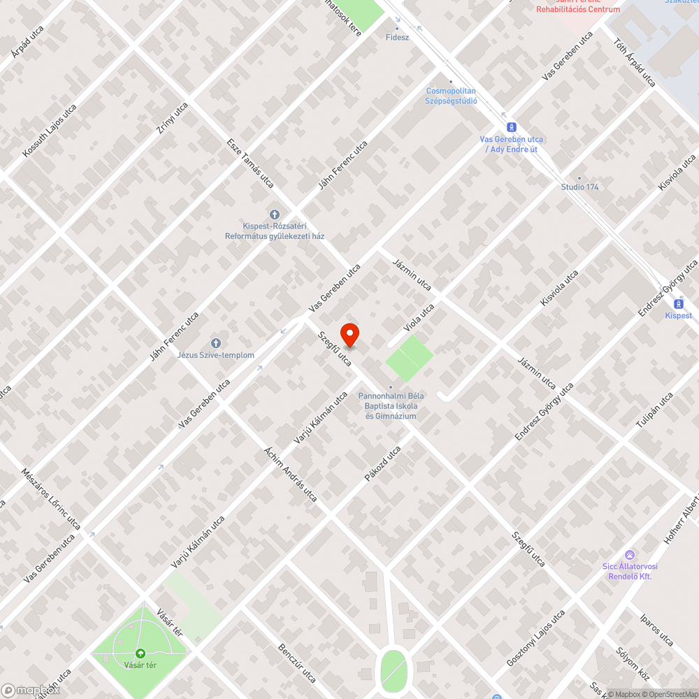 Fedlap kiáll a járdából bejelentés helye