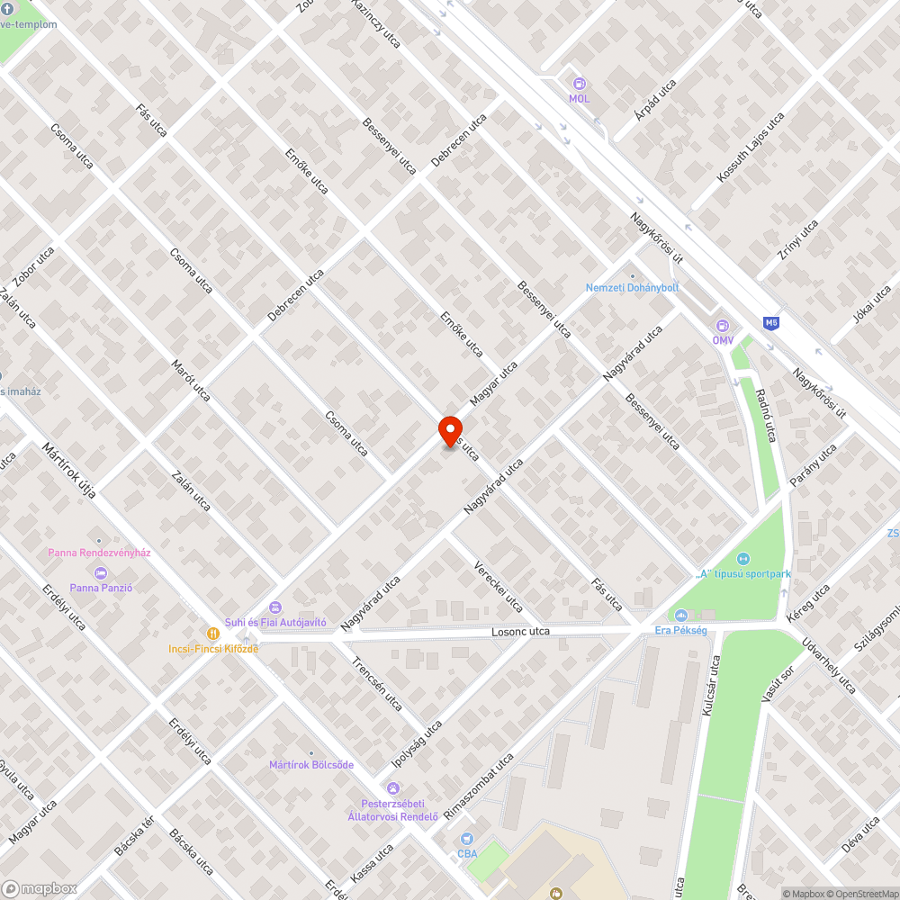 Kotyogó repedt fedlap bejelentés helye