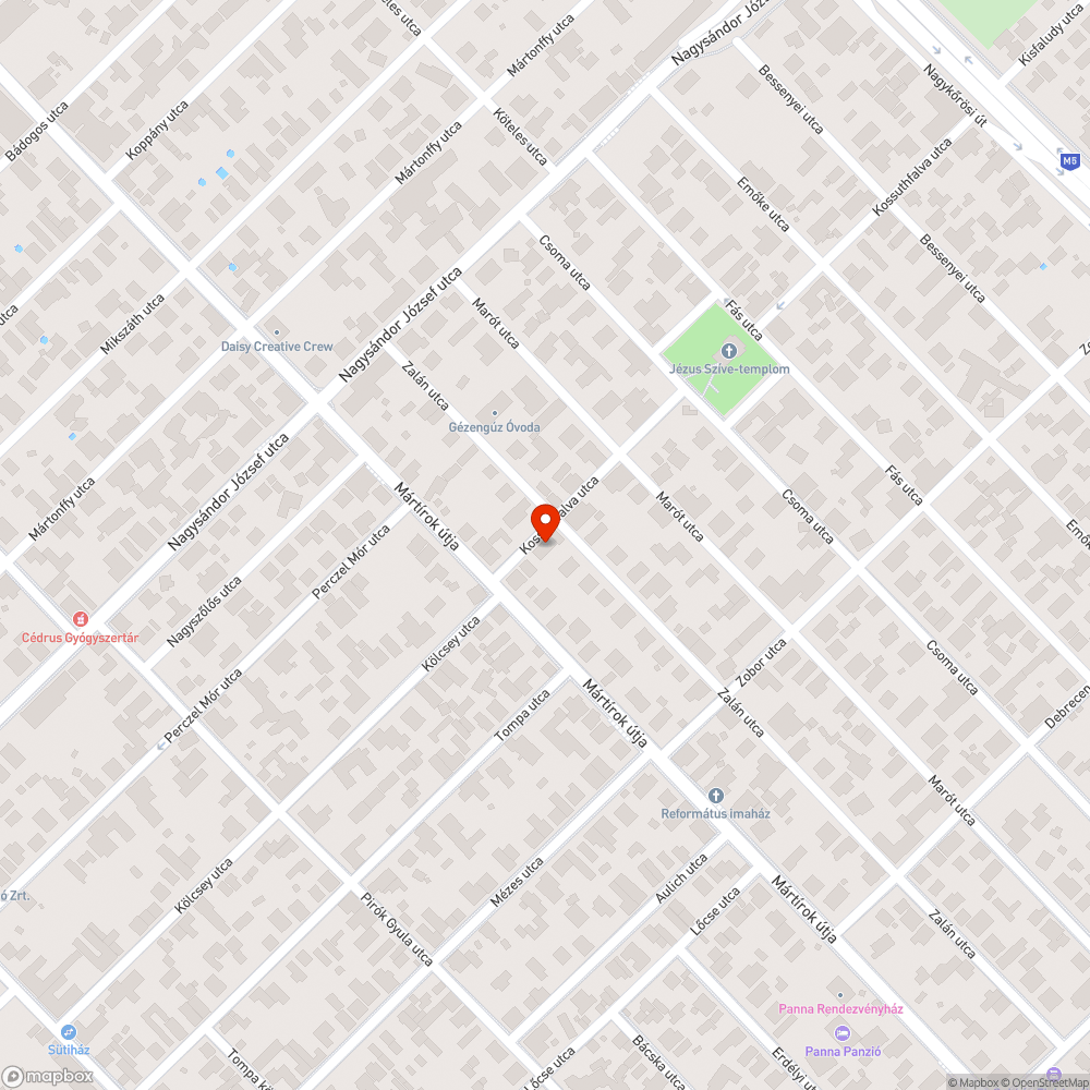 Botlásveszélyes fedlap bejelentés helye