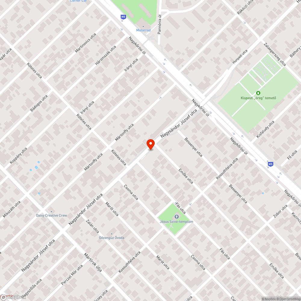 Zebra lekopott nagyon forgalmas helyen bejelentés helye