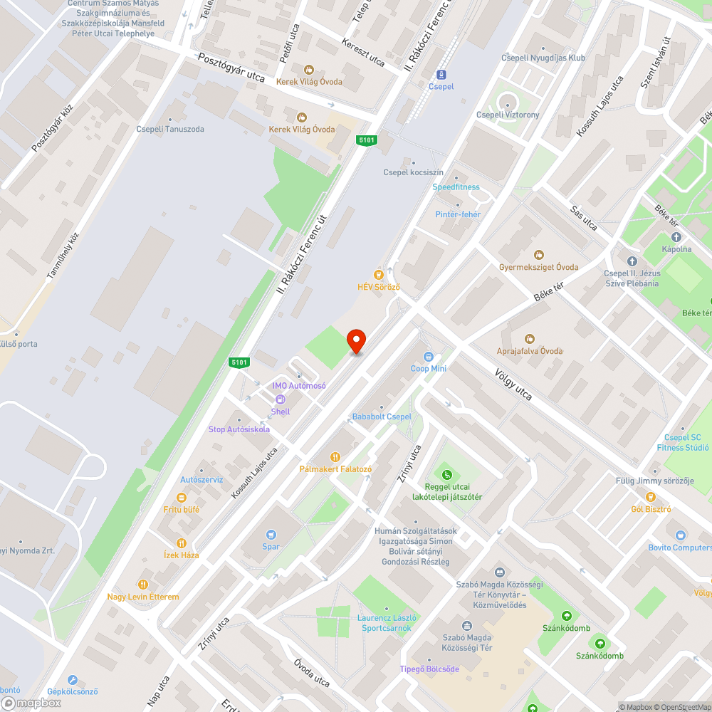 Elhagyott oszlop és tábla bejelentés helye