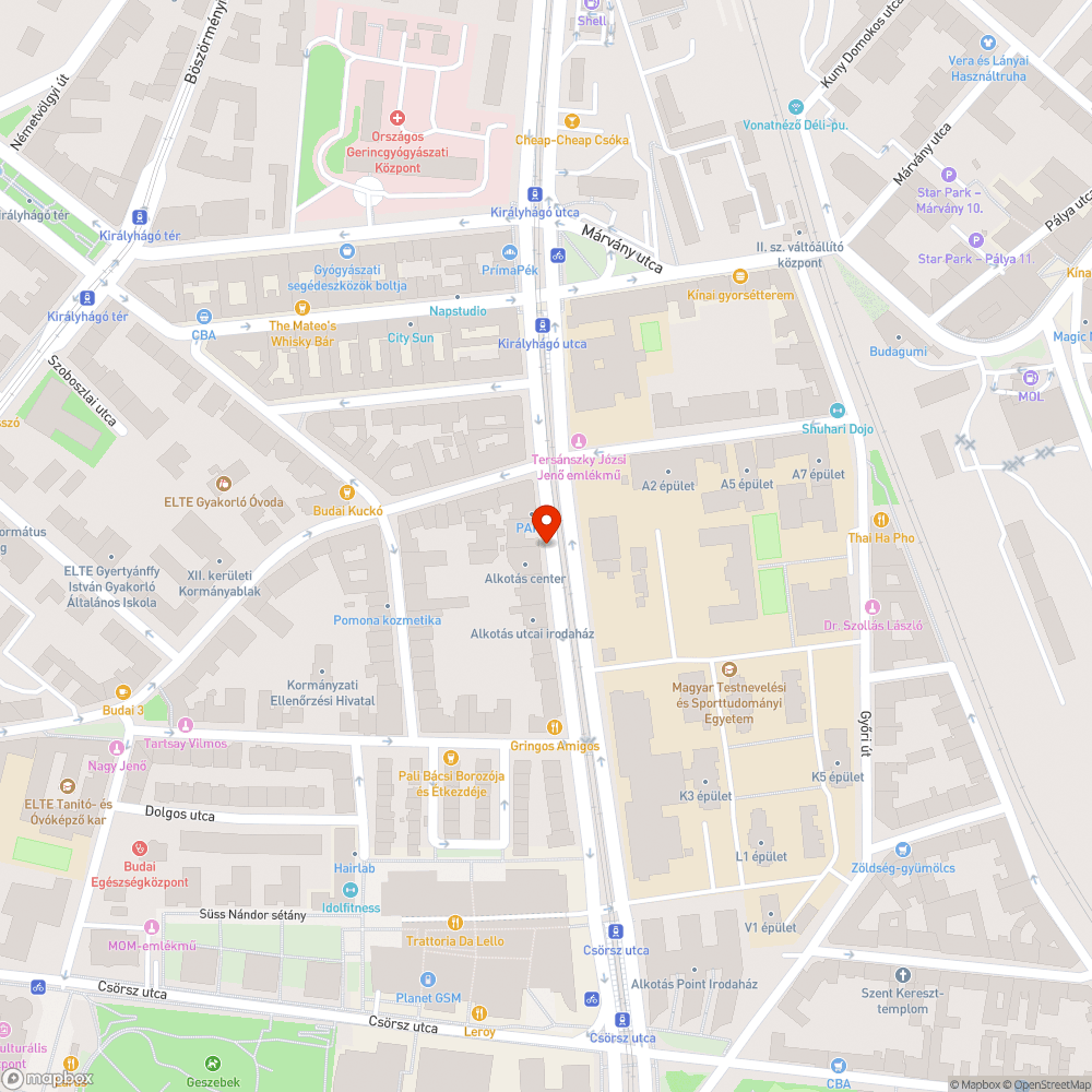 Sérült fedlap bejelentés helye