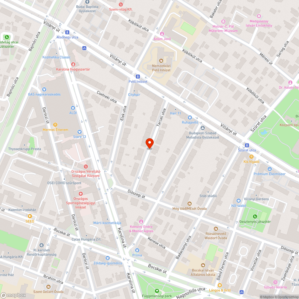 Közmű aszfaltozás helyén beszakadt a járda bejelentés helye