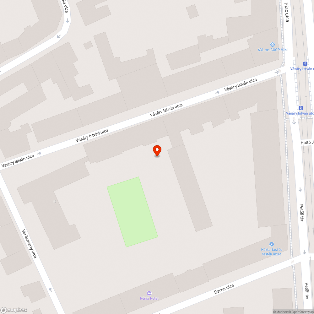 Illegális szemétlerakó bejelentés helye