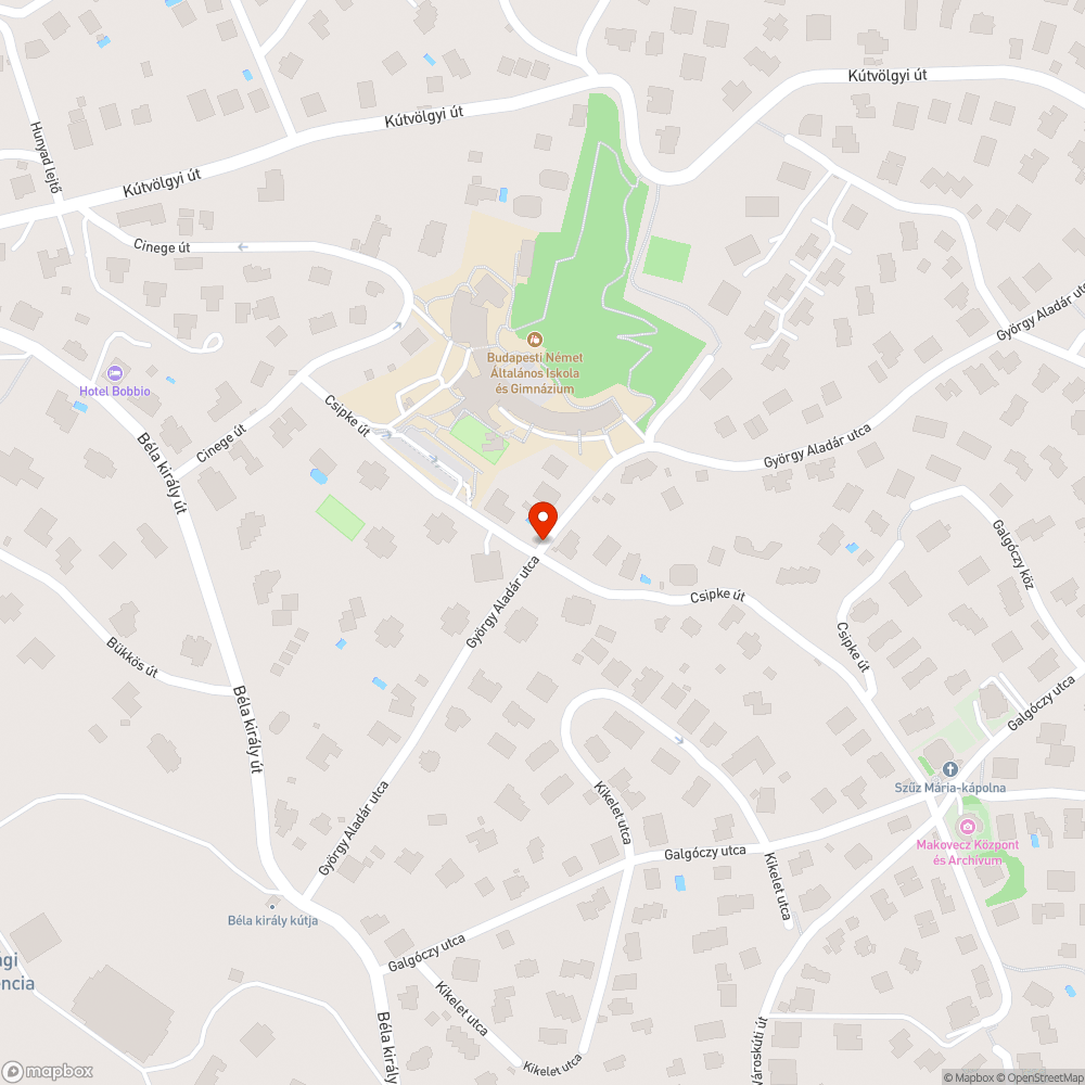 Hiányzó közlekedési tükör bejelentés helye