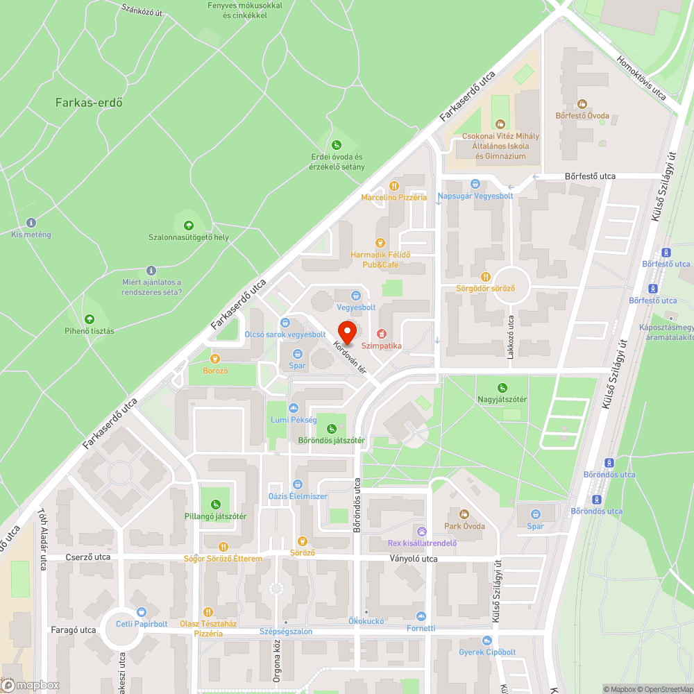 facsonk a parkolóban bejelentés helye