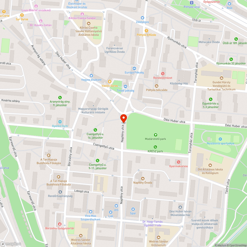 Rozsdás hirdető bejelentés helye