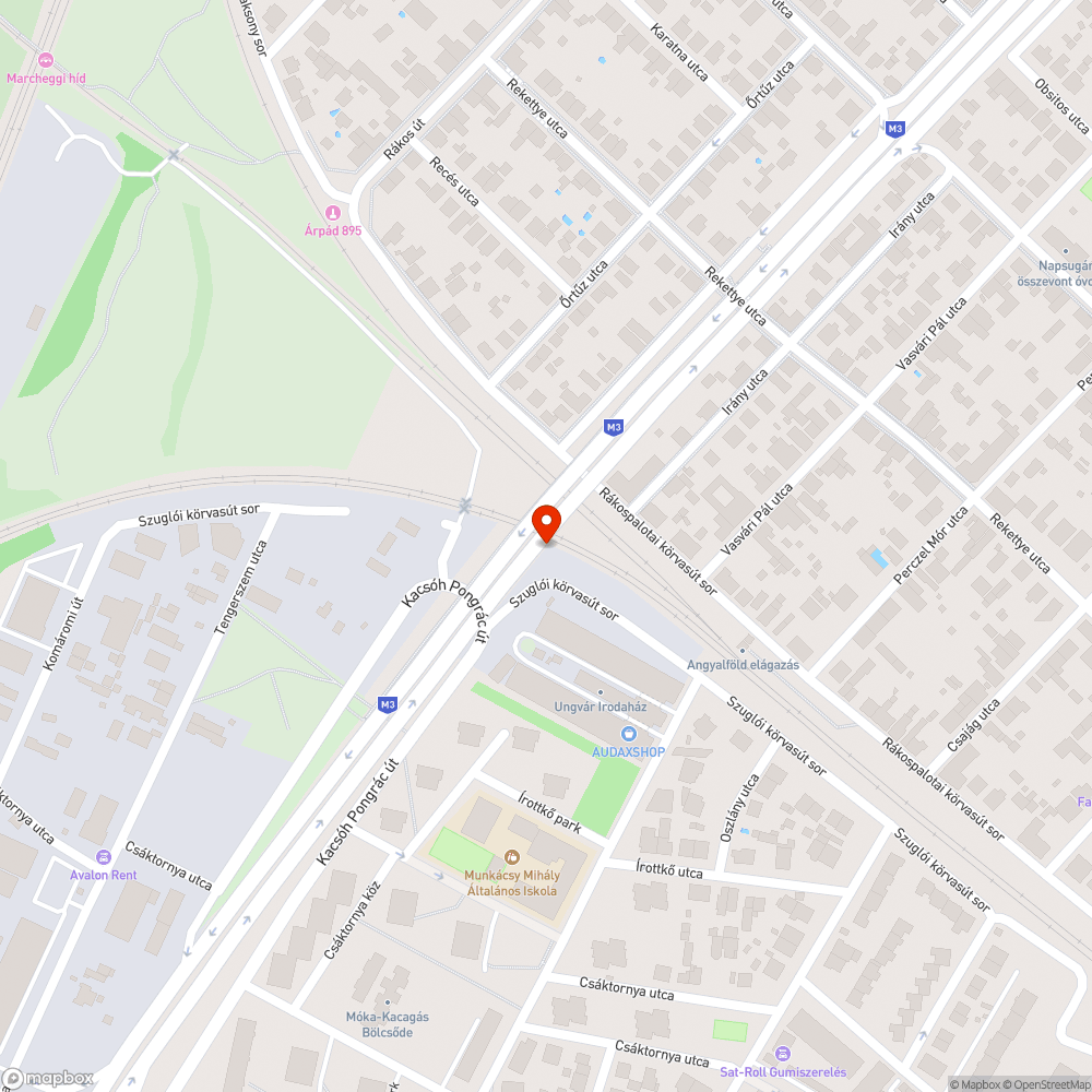 Egyre növekvő szemétkupac bejelentés helye