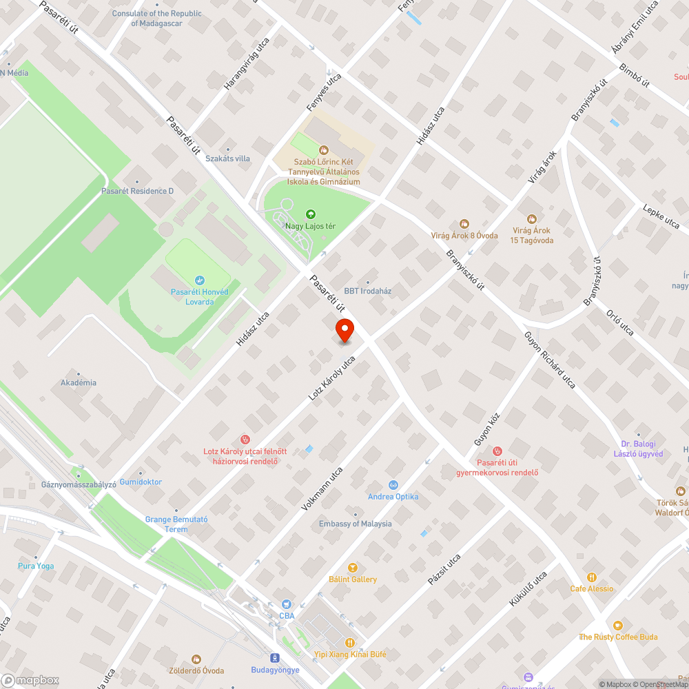 Szemét, utcaseprés hiánya bejelentés helye