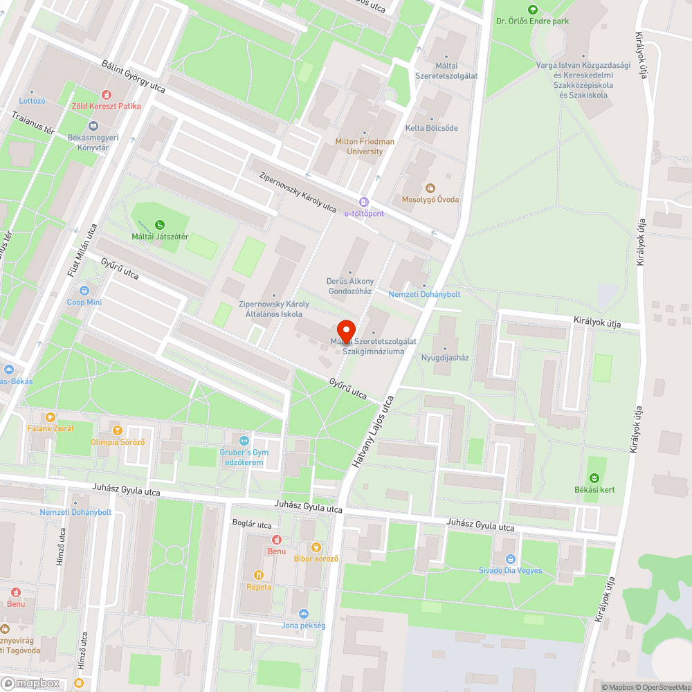 Megdőlt bejelentés helye