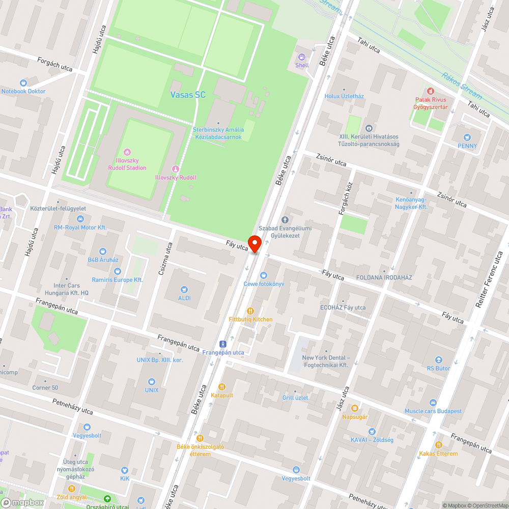 Zebra hiánya a kereszteződésnél bejelentés helye