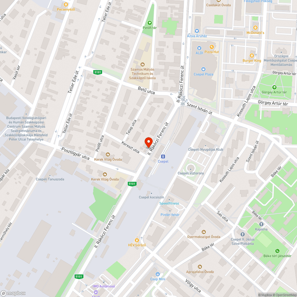 Kialudtak bejelentés helye