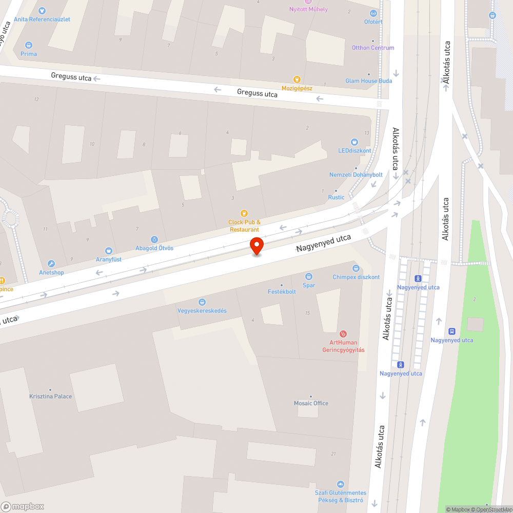 Alacsony jelzőtábla bejelentés helye