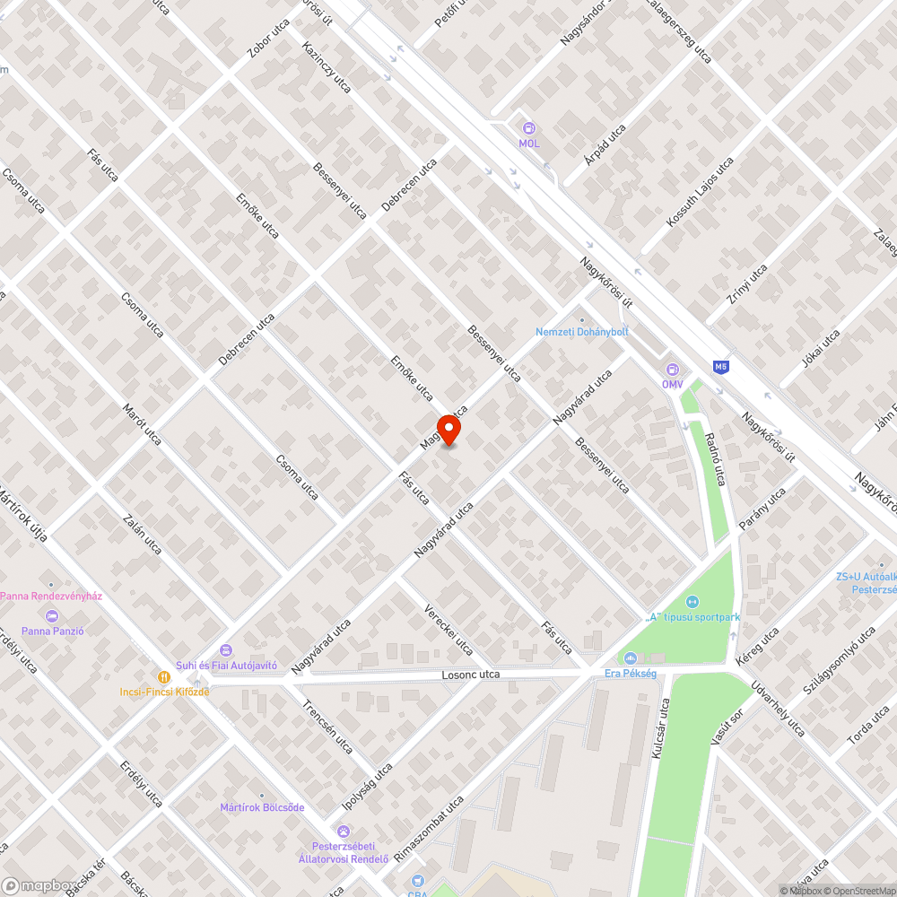 Kopóréteg nélküli közmű fedlap bejelentés helye