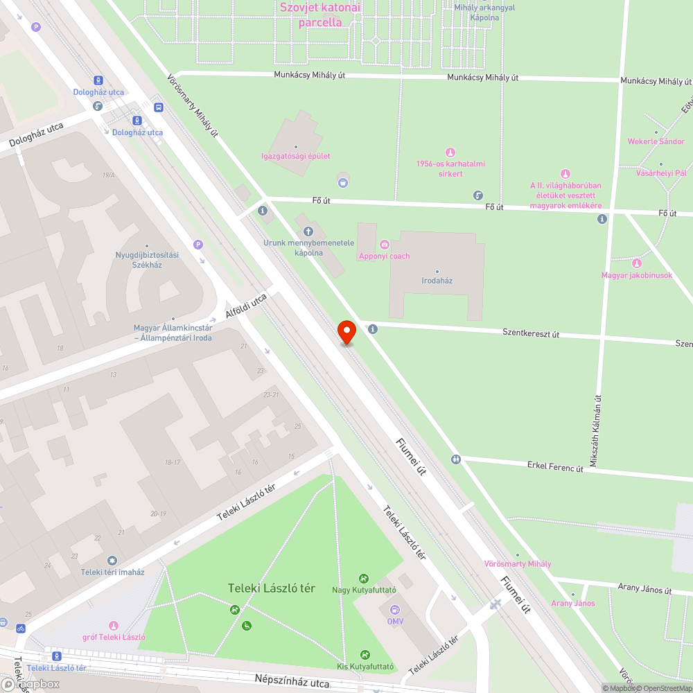 Gyalog és kerékpárút jelölése az arra közlekedőknek bejelentés helye