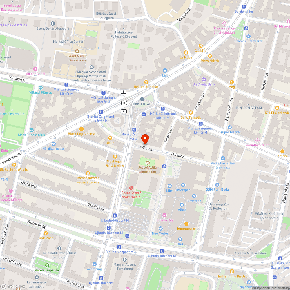 Térkő meglazult, kiemelkedett, megsüllyedt bejelentés helye