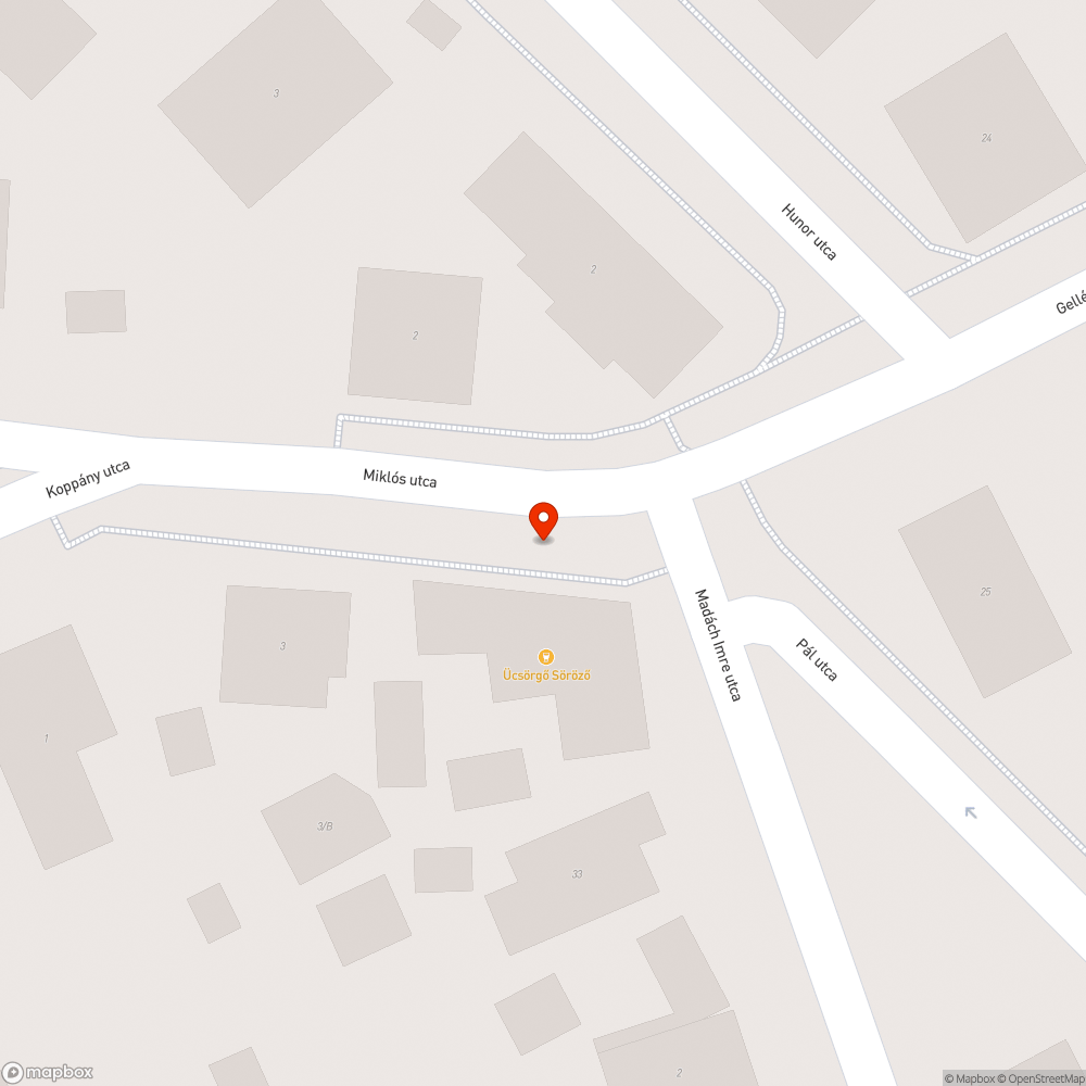 Nyitott szennyvízcsatorna bejelentés helye