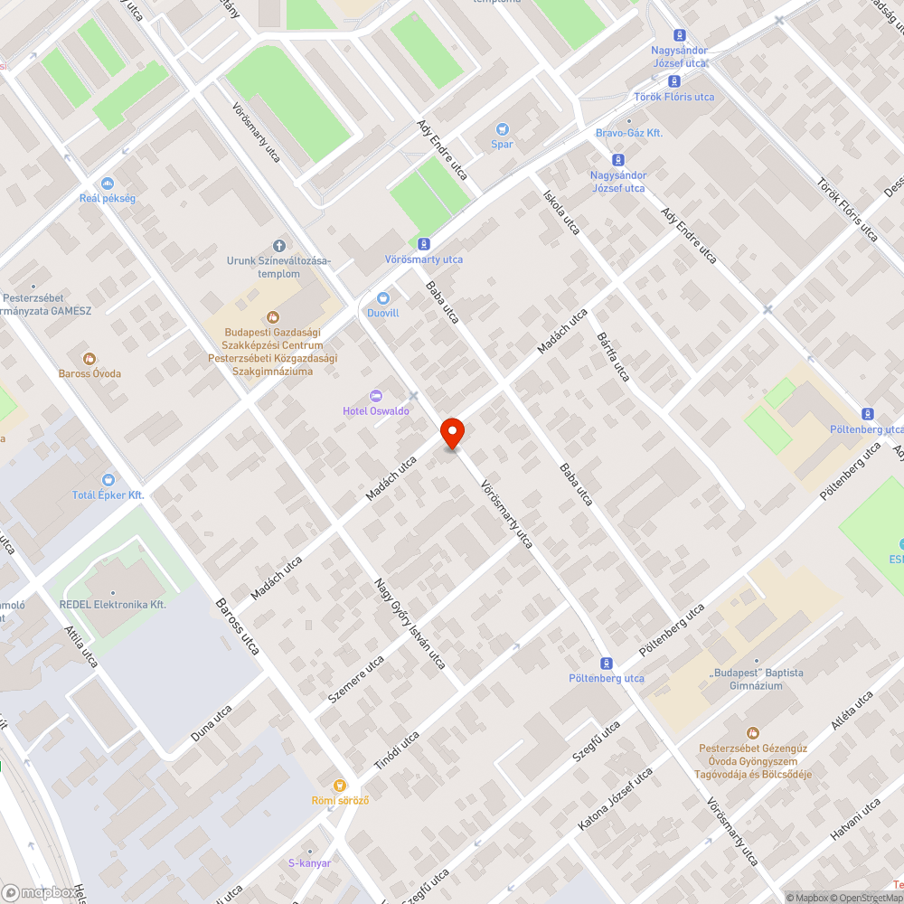 Megsüllyedt fedlap bejelentés helye