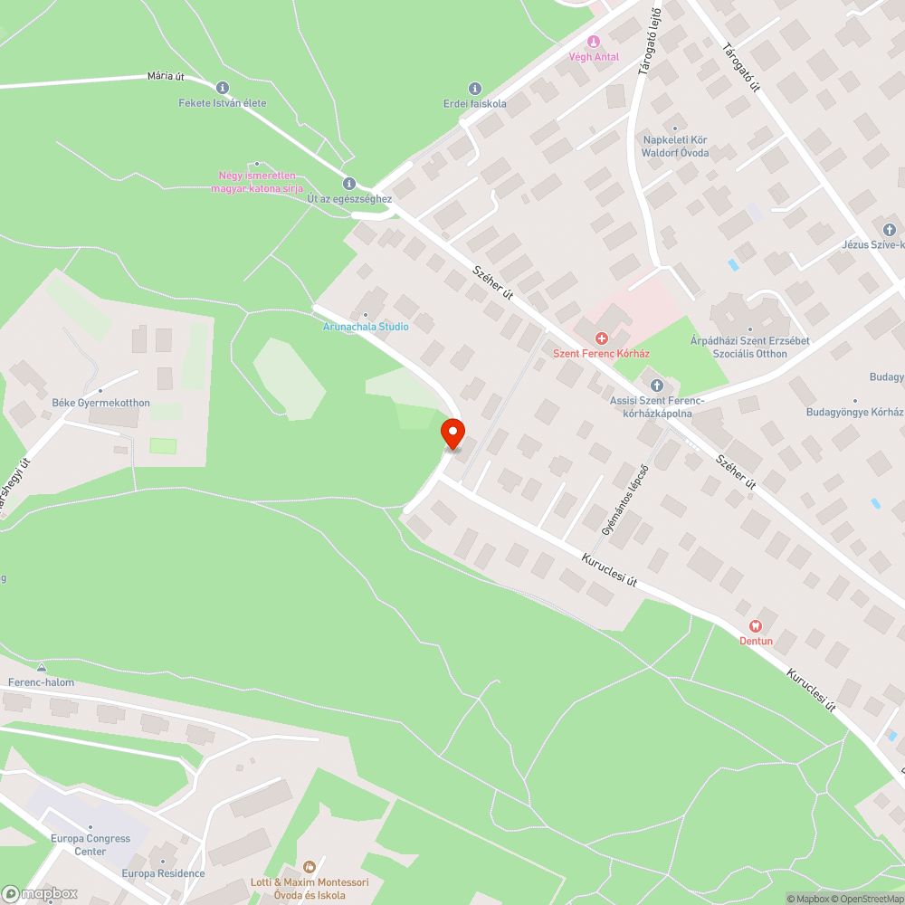 Nagy mennyiségű erdei komposzt bejelentés helye