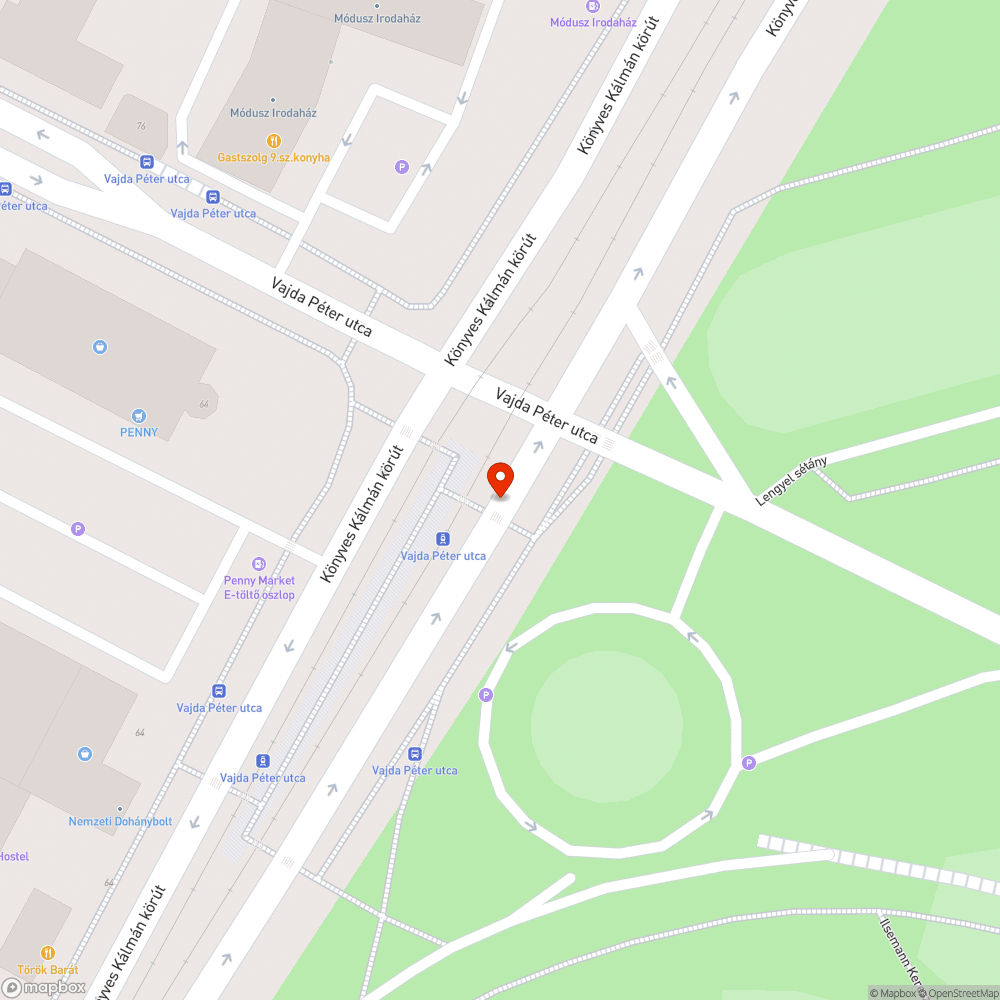 Lekopott gyalogátkelőhely festés bejelentés helye