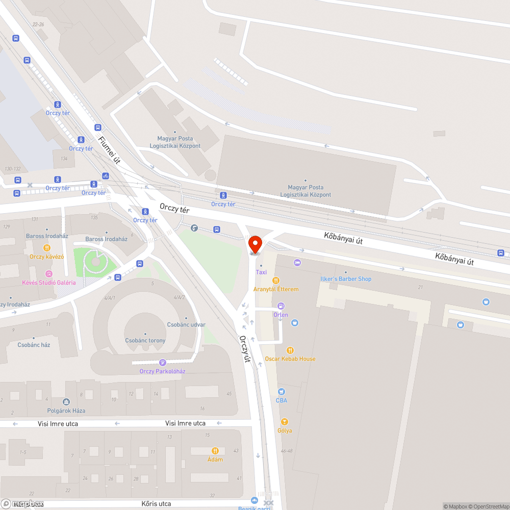 Hiányzó fa bejelentés helye