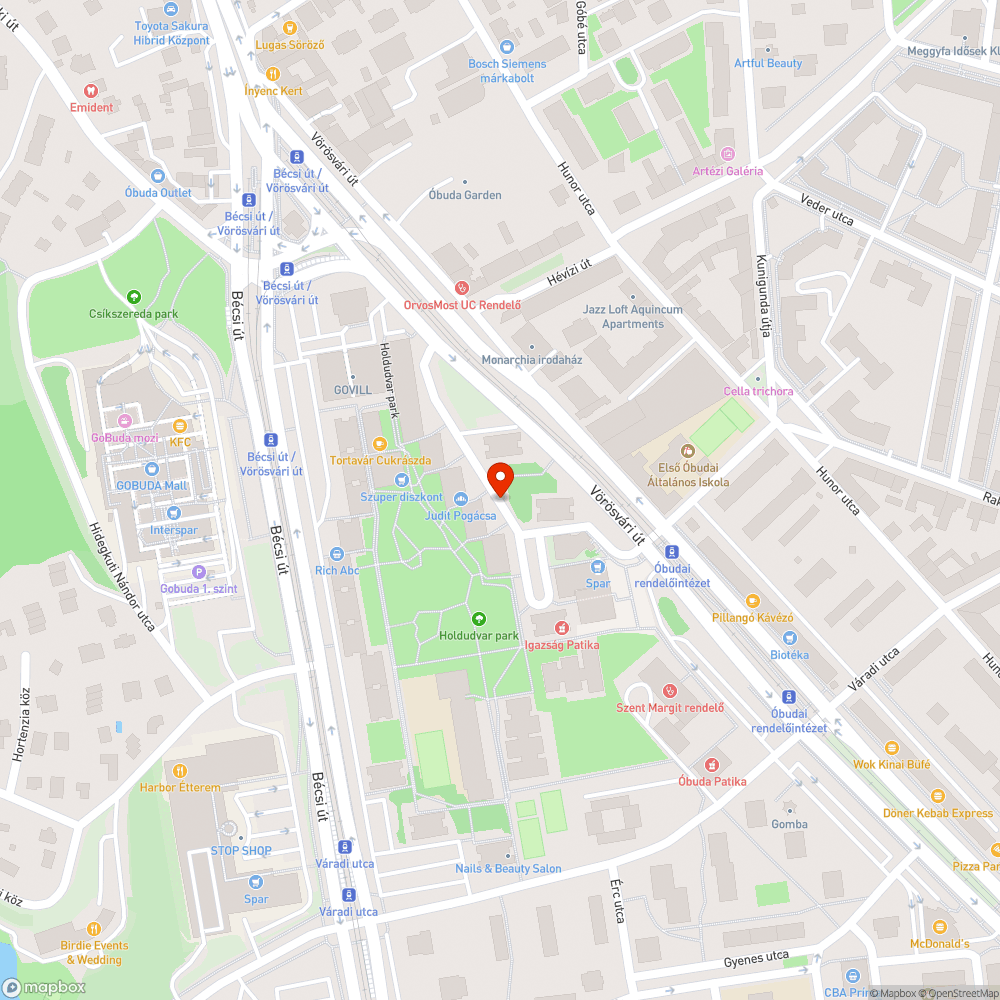 Szabálytalan parkolás bejelentés helye