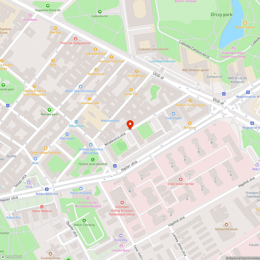 Nyikorgó kresz-táblás oszlop bejelentés helye