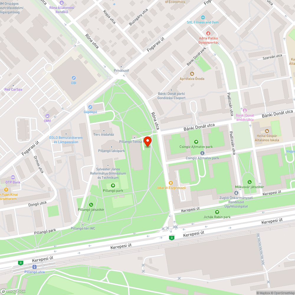 Zöldterületen parkolás bejelentés helye