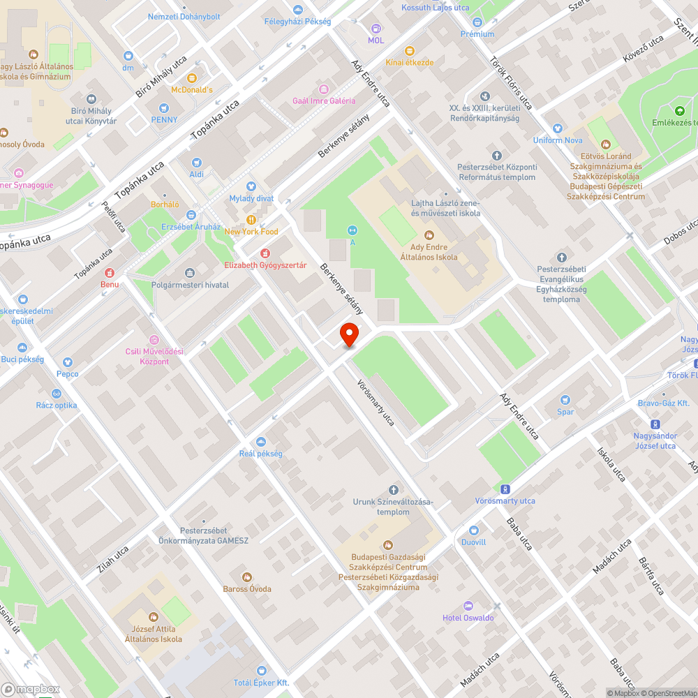 Jelöletlen és szabálytalan fekvőrendőr bejelentés helye