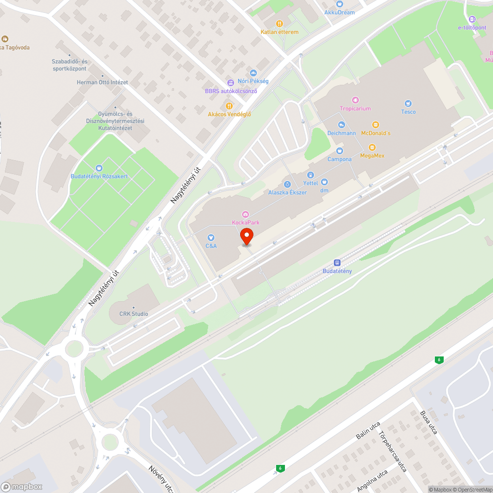 Használhatatlan biciklitároló bejelentés helye